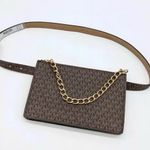 Michael Kors NEW  monogram chain detail belt bag Photo 0