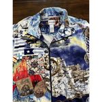 Chico's size 1 Small Travel Cruise Zip Jacket Vacation Navigation Photo 3