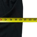 Vince Black Wool Blend V-neck Long Sleeves Shirt Women's Size Large | 5-8 Photo 4