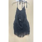 Victoria's Secret  Macrame‎ Fringe Beach Sexy Swim Cover Up Beach Top Dress Small Photo 5