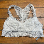 Aerie  medium white knit bralette super‎ cute layers layering Photo 0