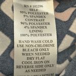 Connected Apparel  Women Multicolor Geometric Short Sleeves Boat Neck‎ Dress 12 Photo 5