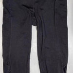 Athleta  Capri Cropped Pants Athletic Yoga Run Solid Black‎ XS Photo 0