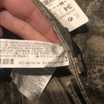 ZARA NWT  snakeskin straight leg skinny jeans Photo 5