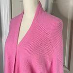 American Eagle Oversized Barbie pink super soft cardigan a31 small but fits L Photo 4