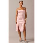 Women's J. Crew X Anna October Side Slit Cami Slip Dress Pink size 4 Coquette Photo 5