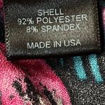 WAYF Short Sleeve Sheath Side Zippers Mini Dress Pink Black White Size XSmall Photo 4