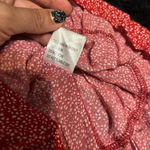 Princess Polly  red floral print mini skirt size 0 women’s Photo 3