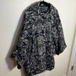 Stella McCartney Kimono Cape Coat Gray Wool Cashmere Size 2 Rare Photo 3