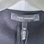 Robert Rodriguez Robert Rodriquez Sleeveless Fringed Black Top M Photo 7