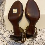 Ralph Lauren  Delanna Brown Python Heels Photo 4