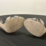 JUST FAB Snakeskin Lace-Up Stiletto Heels size 7 1/2 Photo 4