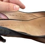 Bruno Magli Black Peep Toe Slingback Heels Photo 6