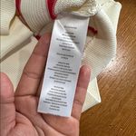 Equipment  AMRIT SWEATER - FANCY RIBBED KNIT WHITE/BLOOD MOON Photo 13