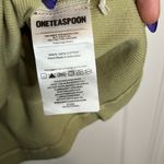 One Teaspoon NWT  Bamboo Logo Singlet - Sage Green Photo 7