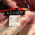 Venus  Black Floral Women's V-neck beaded bohemian sleeves criss cross front top Photo 5