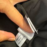 DKNY  Black Zipper Trim Asymmetric Blouse Top Photo 5