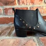 Munro Black Leather Ankle Boots, 8 Narrow Photo 2