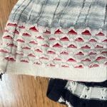 Forever 21 | Striped Sleeveless Knit Top with Belt Navy Red Cream Medium Photo 6