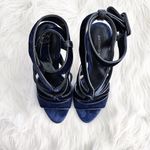 Antonio Melani Avett Velvet Sandals in New Navy/Black Photo 2