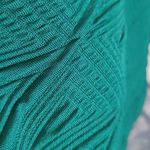 Free People  VIOLET MINI DRESS PUFF SLEEVES TIE BACK EMERALD GREEN SMALL Photo 6