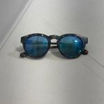 DIFF eyewear  Bella Polarized Sunglasses Oversize Gold & Tortoise Shell Designer Photo 2