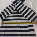 J.Crew Striped Long Sleeve T-shirt L Nautical Costal Grandma Neutral Preppy Photo 3