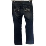 No Boundaries Vtg  Y2K Low Rise Womens Jeans Sz 9 Embroidered Sequin Patch Pocket Photo 11