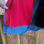 Casey & Max Women's Vintage Christmas Holiday Layered Shirt Size L Blue Size L Photo 7