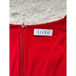 Siena Red Cowl Neck Dress Size Medium Photo 8
