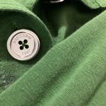 Dismero Lace Imprint Polo Top Made In Italy Size XL Green Photo 6