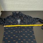 Tommy Hilfiger Blue Dog Print Long Sleeve Casual Shirt Dress Size XS FLAWED Photo 12