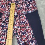 Athleta  High Rise‎ Indigo Shores Chauranga Capri Leggins Sz XXS Photo 6
