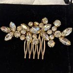 NEW Bride Wedding Hair Comb Delicate Crystal Accessories(Gold) Gold Photo 0