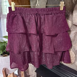 Francesca’s Miami Skirt Red Size M Photo 0