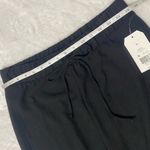 Wonderly Black Jogger Track Pants with Elastic Waistband Photo 9
