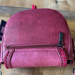 Wrangler | Red Rose Tooled Bag w/ Crossbody and Fringe Accents Photo 5