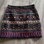 Sam Edelman Geometric Beaded Mini Skirt Photo 1