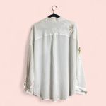 Torrid Shirt Top Sz 2XL Drop Shoulder Button Front Lightning Vacation Feminine Photo 3