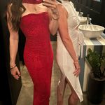 RUNAWAY THE LABEL  red Dress maxi Photo 0