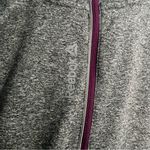 Reebok  women's hoodie gray with purple accent Photo 2