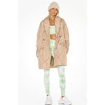 Free People  Electric Pistachio Good Karma Tie Dye Leggings NWT Size M/L Photo 6