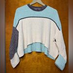 Urban Outfitters  Blue and Cream Knit Sweater Photo 0