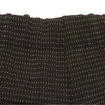 Avenue NWT  Women’s Black Cuffed Wide Leg Trousers, small polka dot, Size 16 Photo 6