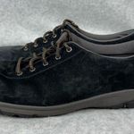 Duluth Trading Co Women's Black Leather Lace-Up Shoes Size 11 Casual Photo 3
