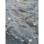 PacSun Men 32" Slim Shorts Diamond Stash Distress Denim Vertical Stretch Holes Photo 6