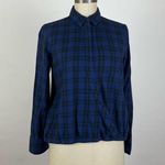 Madewell  Wrap Front Shirt in Arion Plaid Photo 14