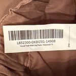 Quince NWT  Women’s Drapey Twill Pleated Trouser Boxwood Brown Sz 0 Photo 9