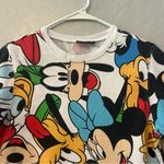 Disney ⭐️ Mickey and friends white colorful crewneck sweatshirt size XS Photo 4
