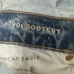 American Eagle 90's Bootcut Jeans Womens 6 Front Slit Split Hem Stretch Denim Photo 6